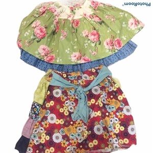 Persnickety Giggle Moon Skirts Sz 6-7